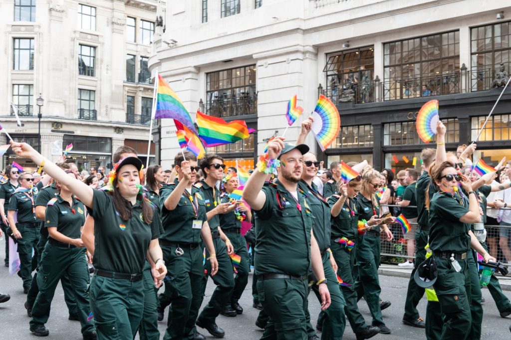 NHS out and proud to show support for LGBT+ Pride
